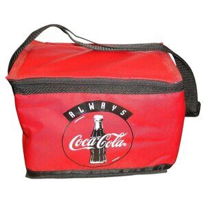 Coca-Cola Lunch Cooler Bag Insulated Adjustable Strap Soft Box Vintage 1997 NEW